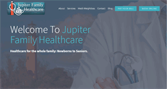 Desktop Screenshot of jupiterfamilyhealthcare.com