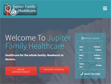 Tablet Screenshot of jupiterfamilyhealthcare.com